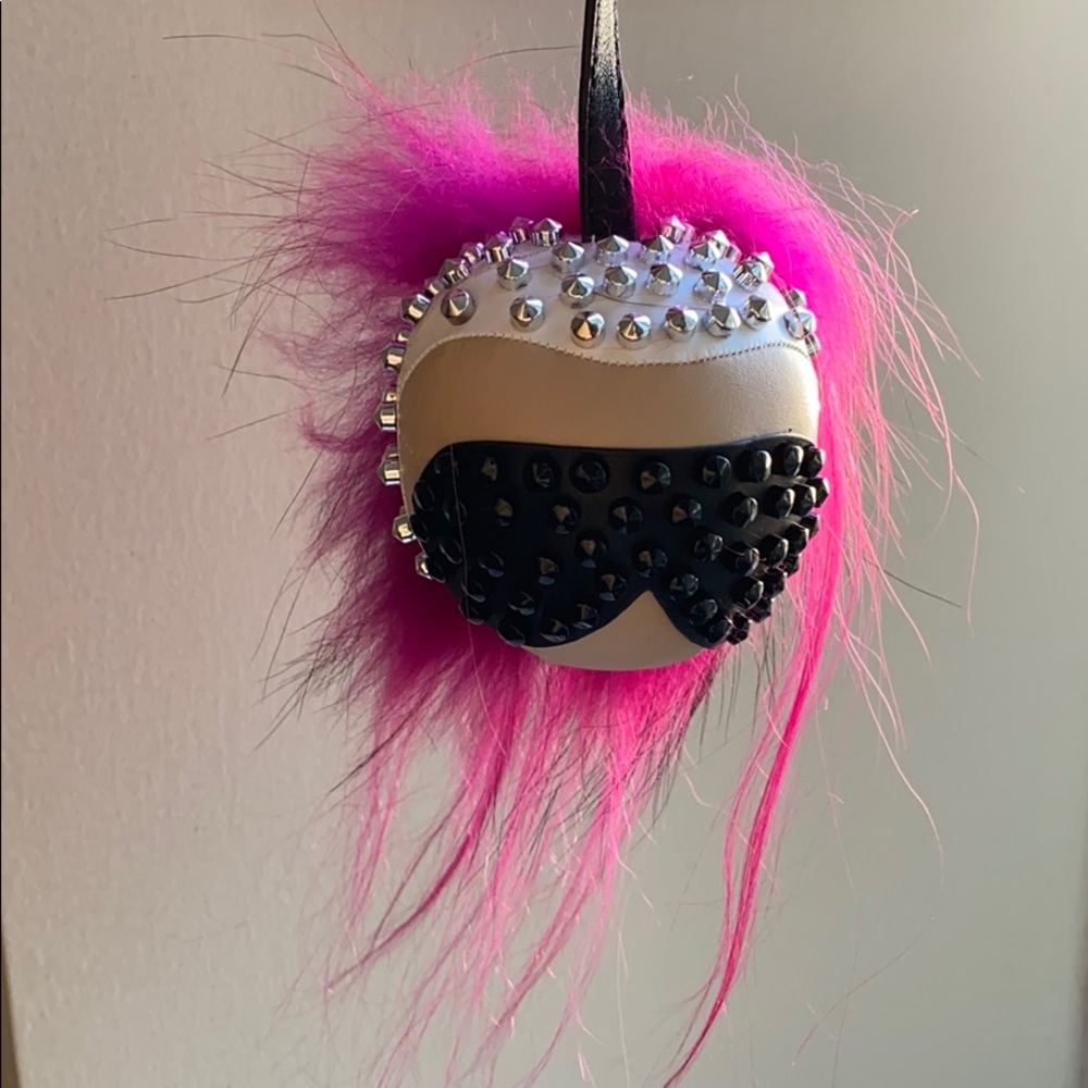 NEW Karlito FUR bag charm - purchased @ Barneys
